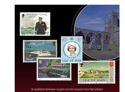 Die offiziellen Briefmarken Neuheiten der Insel Man