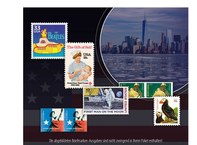 Die offiziellen Briefmarken Neuheiten aus den USA