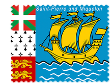 Briefmarken-Neuheiten der Saint-Pierre und Miquelon - Die abgebildeten Briefmarken sind lediglich beispielhaft