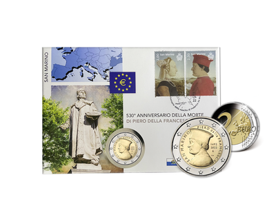 Kleinstaaten Numisbrief aus San Marino 