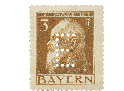 Bayern - Dienstmarken Prinzregent Luitpold
