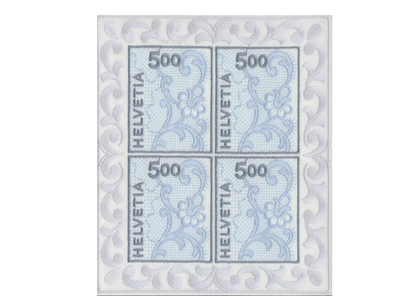 Schweizer Briefmarken-Blockbogen 