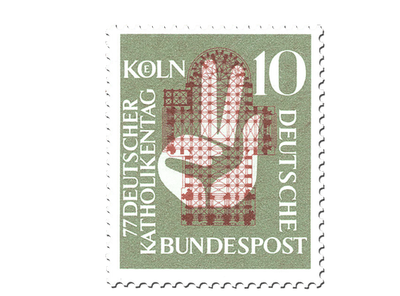 Briefmarke 77. Deutscher Katholikentag in Köln