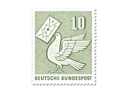 Briefmarke Tag der Briefmarke 1956