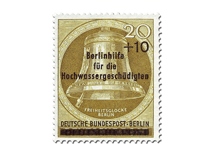 Briefmarke Berlinhilfe für die Hochwassergeschädigten