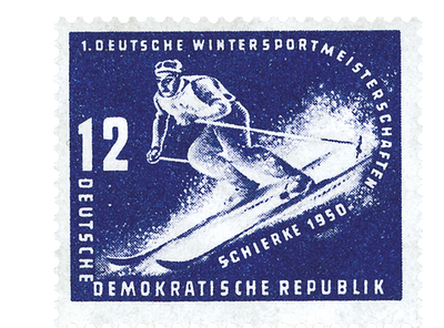 Briefmarkensatz Wintersportmeisterschaft