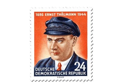 Briefmarke 10. Todestag Ernst Thälmann