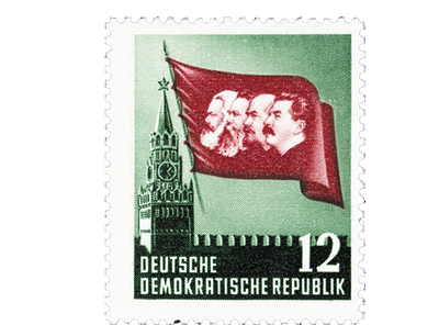 Briefmarkensatz zu Ehren Karl Marx