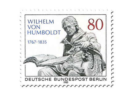 Briefmarke Berlin 150. Todestag von Wilhelm von Humboldt