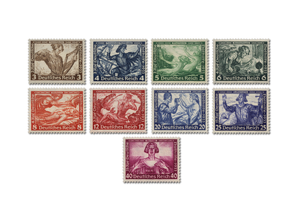 Briefmarken Deutsches Reich - Nothilfe 