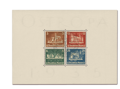 Briefmarkenblock 3 