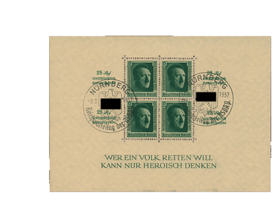 Briefmarkenblock 9 