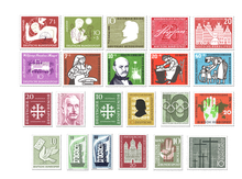 Briefmarken-Jahrgangssatz Deutschland 1956