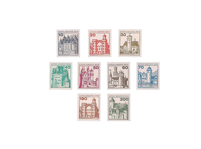 Briefmarken-Jahrgangssatz Berlin 1977