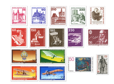 Briefmarken-Jahrgangssatz Berlin 1978