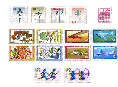 Briefmarken-Jahrgangssatz Berlin 1979