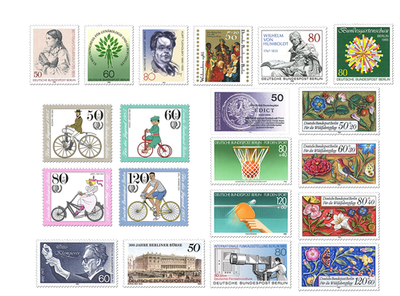 Briefmarken-Jahrgangssatz Berlin 1985, postfrisch