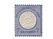 Briefmarke der Serie 