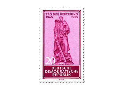 Briefmarke 10. Jahrestag der Befreiung vom Faschismus