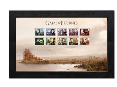 Briefmarken »Game of Thrones« "Charaktere" im Bilderrahmen