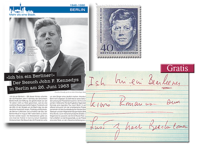 Briefmarken John F. Kennedy - 