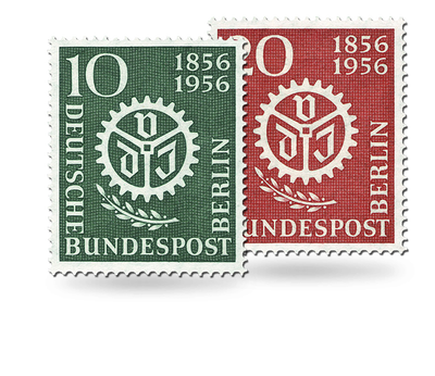 Briefmarken Berlin 100 Jahre Verein Deutscher Ingenieure (VDI)