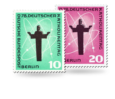 Briefmarken 78. Deutscher Katholikentag in Berlin