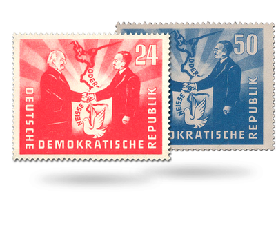 Briefmarken Deutsch-Polnische Freundschaft
