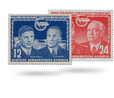 Briefmarken zur Deutsch-Sowjetischen Freundschaft