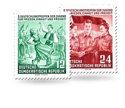 Briefmarken Jugendtreffen in Berlin