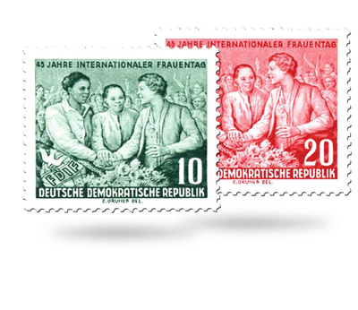 Briefmarken Internationaler Frauentag 1955