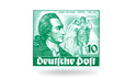 Briefmarkensatz "200. Geburtstag Johann Wolfgang von Goethe", Michel-Nr.: 61-63, postfrisch