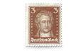 Erster Briefmarkensatz berühmter deutscher Persönlichkeiten, postfrisch