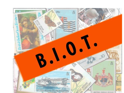 Die offiziellen Briefmarken <br> Neuheiten aus dem B.I.O.T.