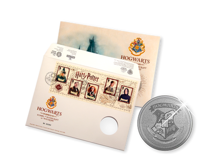 "Harry-Potter-Block mit Silber-Medaille"