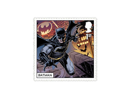 Die Royal Mail präsentiert 19 Postkarten mit DC-Comic-Helden
