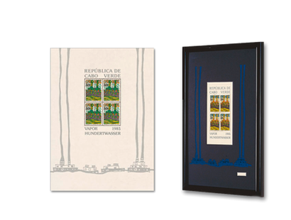 Die legendären Kap-Verde-Blocks des Künstlers Friedensreich Hundertwasser