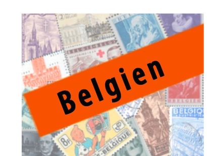 Die offiziellen Briefmarken<br>Neuheiten aus Belgien