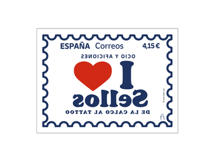 Spanien präsentiert die erste spiegelverkehrte Briefmarke der Welt