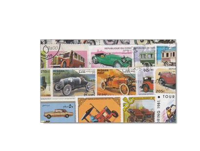 Autos und Motorfahrzeuge - 1000 Briefmarken