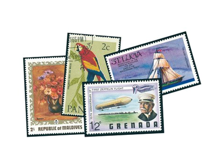 Das große Übersee-Paket - 500 verschiedene Briefmarken