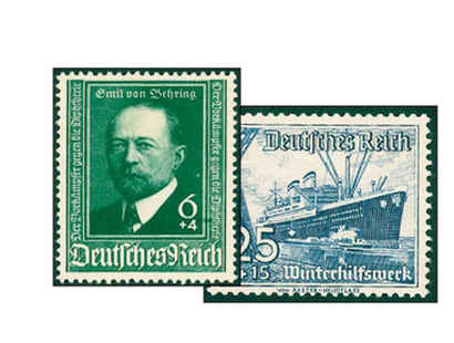100 deutsche Briefmarken-Klassiker 1933-1945