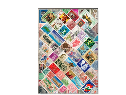 Beeindruckende 1000 Briefmarken aus ganz Europa in einem Paket