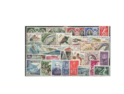 Philatelie der Extra-Klasse: 100 Briefmarken aus Monaco