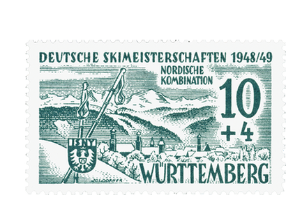 Württemberg - Deutsche Skimeisterschaften 1948/49