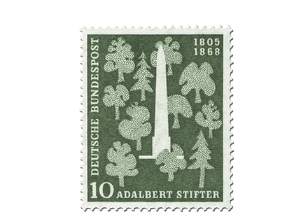 150. Geburtstag von Adalbert Stifter, Michel-Nr. 220
