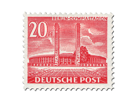 Briefmarkensatz „Berliner Bauten“