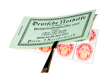 Briefmarkenheftchen „Deutsche Nothilfe“, postfrisch