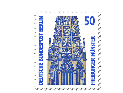Briefmarkenserie Sehenswürdigkeiten Berlin 1987