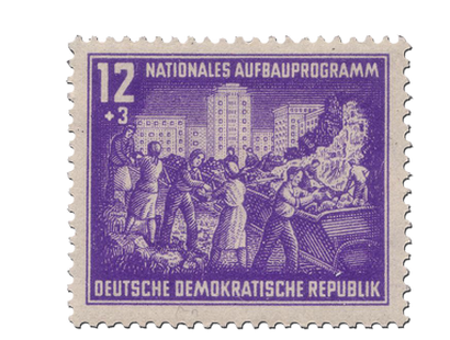 Briefmarken Nationales Aufbauprogramm Berlin